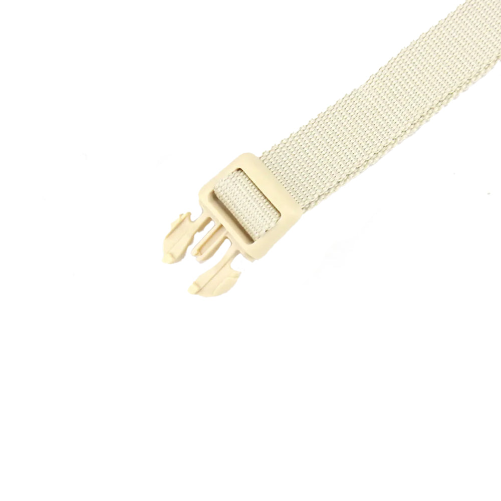 Der Klickverschluss vom Halsband Kodie in der Farbe: Sand.
