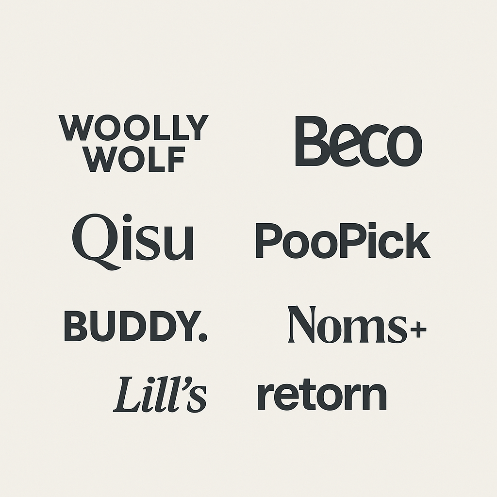 Alle Marken auf einem Blick. Von Woolly Wolf bis zu Retorn.
