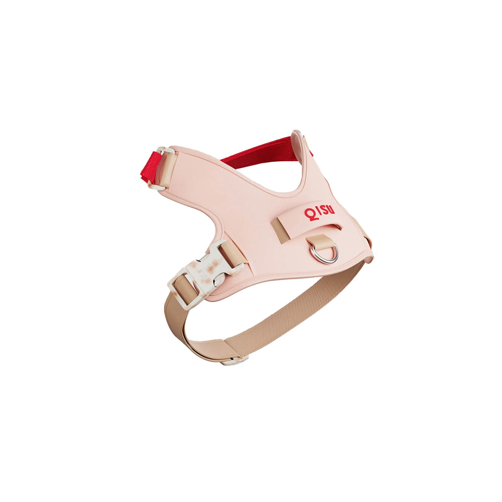 Das nachhaltige Hundegeschirr Hug Harness in der Farbe: Light Pink und aus recyceltem Material.