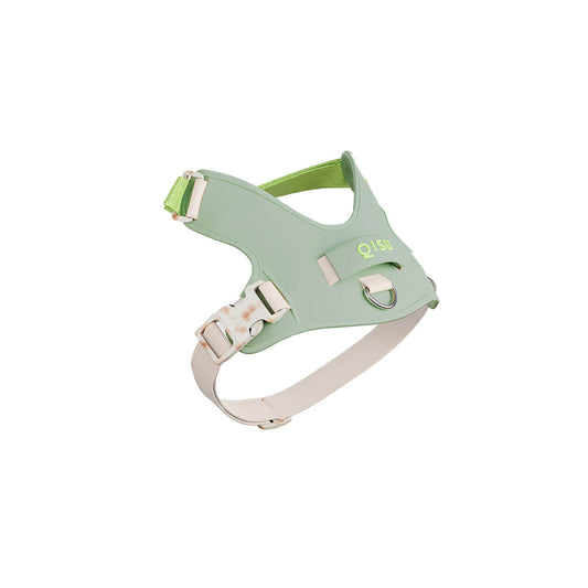 Das nachhaltige Hundegeschirr Hug Harness in der Farbe: Mint und aus recyceltem Material.